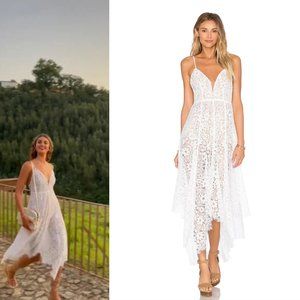 For Love And Lemons White Rosemary Dress